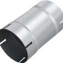 A-KARCK 5" Inch Straight DIY Custom Mandrel Exhaust Pipe Tube Pipe,Industrial Pipes,Universal Fit,8 Inch Length,5" OD Mandrel Straight Pipe