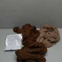 Brown Cheesecloth Table Runner 3 Pack 35" Boho Gauze Table Runner 120 inches Long Rustic Sheer Fabric Bulk for Baby Shower Wedding Bridal Birthday Party Picnic Decorations