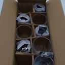 Drinking Glasses - Set of 9-16oz. Margarita Glass Cups - Dishwasher Safe Cocktail Clear Heavy Base Tall Beer Glasses, Water Glasses, Bar Glass, Wine, Juice, Iced Tea