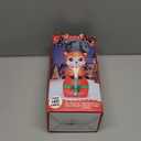 GOOSH 6 FT Christmas Inflatables Deer Outdoor Decorations Blow Up Yard Deer on a Box with Built-in LEDs for Party Indoor Garden Lawn Decor