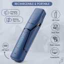 Candure Dog Nail Clipper with LED Light - Illuminates Nail Bloodline for Safer Trimming, Sharp Blade for Thick Nails - Grooming Tool with Nail File (All Size Pets, Dark Blue)
