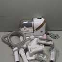 Dog Grooming Vacuum Kit - 3L Vacuum with 7 Tools, Low Noise Electric Clipper and Brush for Pet Shedding at Home, White