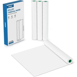 4 Rolls Thermal Paper for US Letter Size (8.5" x 11") - Compatible with PD-A4