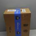 LOVEVOOK Laptop Tote Bag for Women, Work Bags Teacher Tote Bag, Waterproof Leather Computer Bag, Business Laptop Purse Office Handbag Professional Briefcase, Black-Beige-Brown, 15.6 Inch