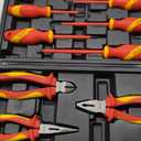 KBOISHA Insulated Screwdriver & Plier Set, 1000V Insulated Electrician Screwdriver Set for Electrician Magnetic Phillips Slotted Pozidriv Screwdriver