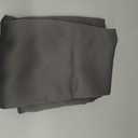 PONY DANCE French Door Curtain, Dual Rod Pocket Grey Blackout Drape for Front Glass Door Window, Privacy Thermal Insulated Room Darkening Curtain for Sidelight Window, W 25 x L 72 inch, 1 Panel