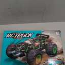 Remote Control Car, 1:18 Rc Cars, All-Terrain RC Truck with LED Light, 20KM/H, Rechargeable, 2WD, 2.4GHz, Sturdy PVC Shell, Remote Control Truck for Boys 4-7 8-12, Beginner (Blue)