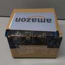 oneisall 2L Stainless Steel Cat Water Fountain with Snap, Anti-Spill Cats Water Fountains with Quiet Pump,Continuous Fresh Water Supply,Pet Water Fountain for Single Kitty & Small Pets