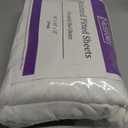 BLISSFORD - 2 Pack Fitted Hospital Bed Sheets with Elastic All Around for a Cotton Rich Soft Knitted Jersey Sheet, 36 x 84 x 12