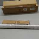 Curtain Rods No Drilling for Windows 32 to 45 Inch:No Drill Small White Curtain Rod with Adhesive Brackets for Bedroom,5/8" Apartment Renter Friendly Adjustable Drapery Rods Easy Install