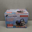 FLUENTPOWER 1HP Portable Stainless Steel Sprinkler Booster Pump, Electric Shallow Well Pressure Pump for Home Garden Lawn Irrigation and Water Transfer, with 1" NPT Female Thread