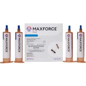 Maxforce Fleet Ant Bait Gel (4x27gram) - Fastest-Acting Ant Killer with Fipronil - Indoor & Outdoor Use - Kills Entire Colonies, Controls Carpenter, Argentine, Odorous House Ants, & More