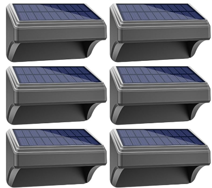 Solar Fence Lights Outdoor, Ultra-Bright 90LM Fence Lights Solar Powered, 9 RGB Color Modes, IP65 Waterproof, 12H Dusk to Dawn Glow for Pool/Deck/Patio/Wall/Backyard - 15 Pack, Black