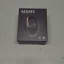 SABLUTE MAM3 Ergonomic Mouse, Rechargeable Wireless Vertical Mouse with 4 Adjustable DPI for Small/Medium Hands, Dual-Device Connectivity for Computer/PC/Laptop,Bluetooth Mouse for Window,Mac OS,Pink