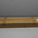 36x6.8x2 Inch Rustic Floating Shelves for Wall Set of 2 - Oak Solid Wood Wall Mounted Shelves with Invisible Bracket, Extended Design for Farmhouse Living Room Bedroom Kitchen Decor