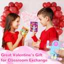 Valentines Day Gifts for Kids, 30 Pack Astronaut-Shaped Fidget Spinner POP Toys with Greeting Card for Kids Classroom Exchange, Valentine Prizes for Boys Girls School Party Favor