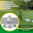 TonGass Metal Precision Blade Balancer for Lawn Mower Blade