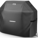 LIBZAKI Grill Cover 420D Waterproof, Weather Resistant, Rip-Proof, Anti-UV, Fade Resistant,Gas Grill Cover for Weber,Char Broil,Nexgrill Grills, etc.48 inches