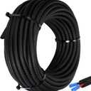 Sasylvia 2 Inch x 20 ft Split Wire Loom Tubing Protector Plastic Electric Wire Covers Flexible Conduit Hose Protector Automotive Cable Insulation Sleeves