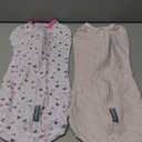 SwaddleMe by Ingenuity Compression Baby Swaddle Pod, Two-Way Zipper for Easy Diaper Changes, Improves Sleep & Calms Startle Reflex, 0-2 Months, 1.0 TOG, 2-Pack - I Heart You