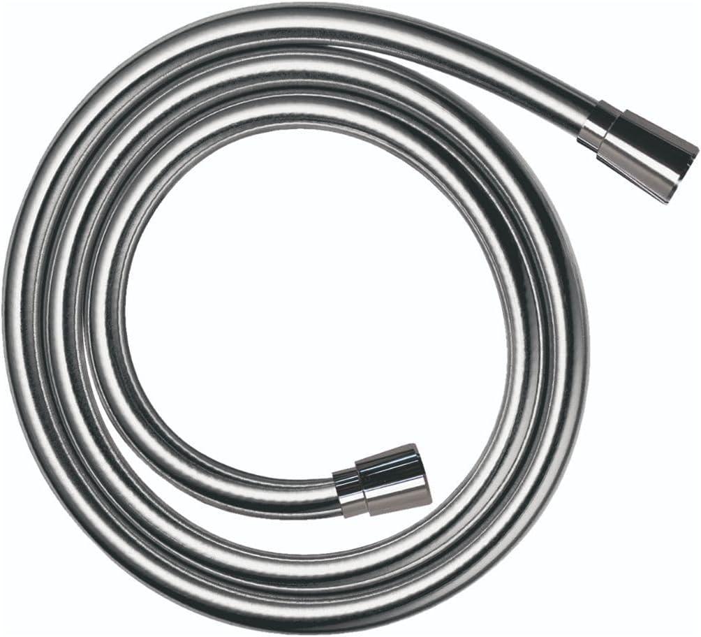 hansgrohe Techniflex Handheld Shower Replacement Shower Hose 80-inch Easy Install Modern Shower Hose in Chrome, 28274000