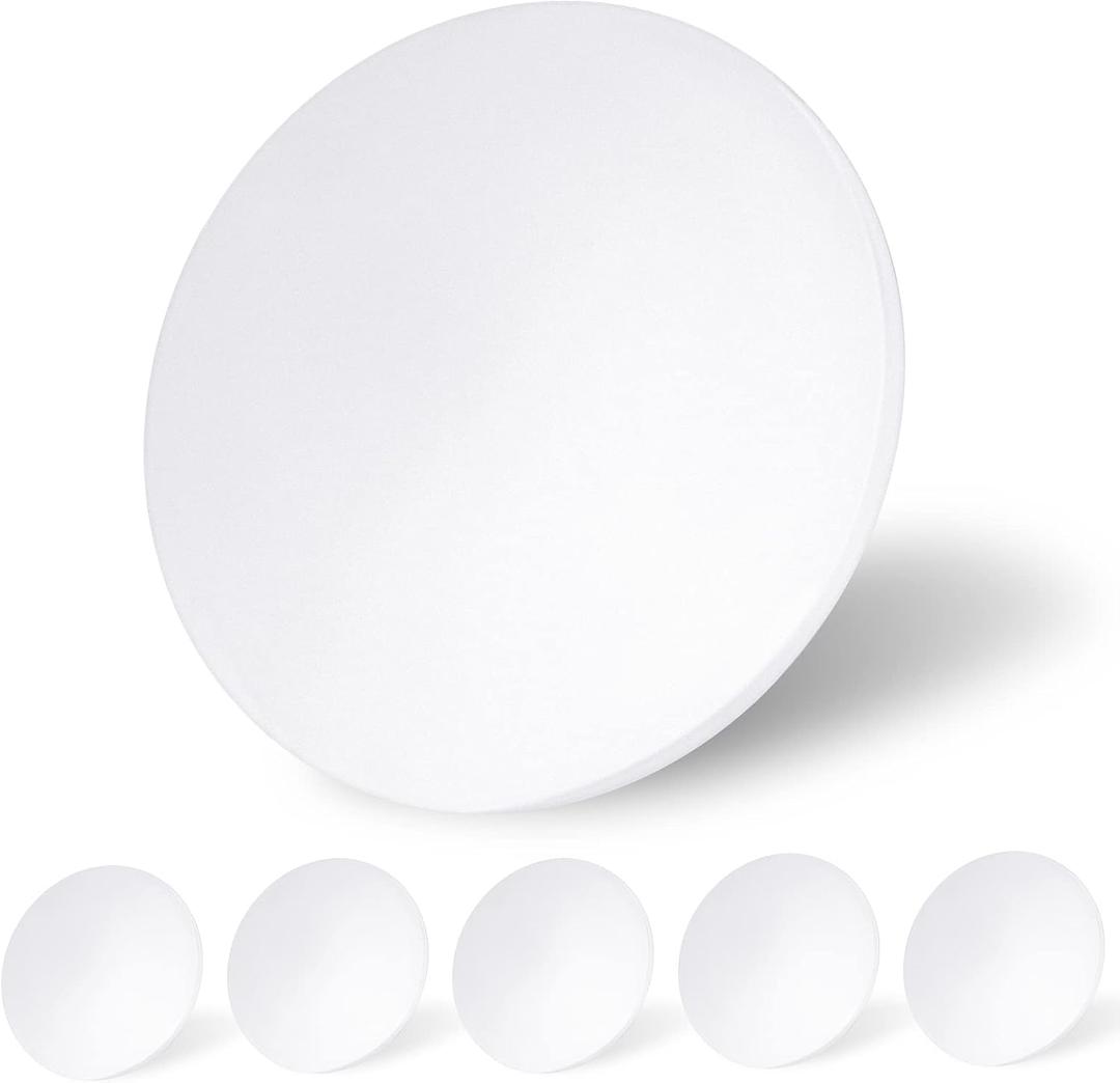 RV LED Ceiling Light,12v RV Lights Interior,4.5 inch Low Profile Puck Light for RV Interior, Camper, Trailer, Boat and Motorhome(Warm White 3400K, 6PCS)