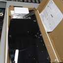 Universal Swivel TV Stand/Base Table Top Stand 40 to 86 inch TVs 110 Degree Swivel, 5 Level Height Adjustable, Heavy Duty Tempered Glass Base, Holds up 132lbs Screens, HT04B-003