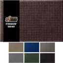 GORILLA GRIP Front Door Mat, 35x23, Indoor Outdoor Ultra Absorbent HydroAbsorb Doormat, Absorbs Up to 5.7 Cups of Water, Stain and Fade Resistant, Rubber Backing Doormats, Captures Dirt, Coffee