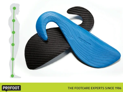 Profoot Good Posture Orthotic Alignment Insole, Men 8-13 (Blue)