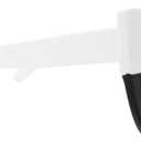 Zeelool Readers Oversized Thick Cat Eye Reading Glasses for Women with Standard Anti-Reflective Coating Ophelia VFP0290 (Vfp0290-03 White/Black)