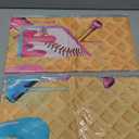 Gilprop 2 Pcs Baseball Ice Cream Drip Birthday Party Decorations Plastic Cute Birthday Tablecloth 108 x 54 Inches Disposable Rectangle Tablecover for Boys Girls Kids Baby Shower Party Supplies