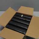 20-30 Gallon Trash Bags Black - 1.28 Mil Thick,30" x 35" Large Garbage Bags 100 Count20+ Gallon Heavy Duty Trash Can Liners Unscented for Kitchen Home Office Commercial Outdoor