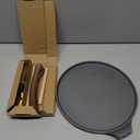 SENSARTE Nonstick Crepe Pan, Swiss Granite Coating Dosa Pan Pancake Flat Skillet Tawa Griddle 10-Inch with Stay-Cool Handle, Induction Compatible