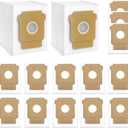 15 pack 104 vacuum bags fit for iRobot Roomba 105 Vac,104/105 Combo,Plus 405/505 Combo,705 Max Vac, Large Capacity Disposable vacuum bags