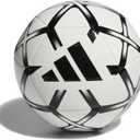 adidas Starlancer Club Soccer Ball (5, White/Black)