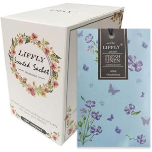 14 PCS Fresh Linen Scented Sachets Bags for Drawers and Closets Long-Lasting Gift Box