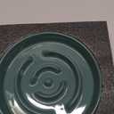 Havniva Ceramic 1.6 Cup Slow Feeder Dog Bowl for Medium and Large Breed, 8.2inch Puzzle Dog Food Dish, AntiGulping, Stop Bloat, Preventing Choking (Single BowlDark Green)