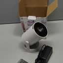 Mini Projector with WiFi and Bluetooth, Portable Projector 4k 1080P Support 5w Sound Base Speaker, 170 ANSI, Android 11, Auto Vertical Keystone Smart Proyector for Home Bedroom Outdoor, HY300 Ultra