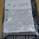 Step Stool Foldable for Adults Kids, Heavy Duty Non-Slip Folding Stepping Stool with 400-LBS Capacity, Portable Collapsible Foot Stool for Bathroom Bedroom Kitchen, Bed Steps for High Beds, Black