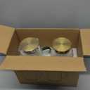 Glass Pitcher with Lid, 2 PACK 68 oz/2 Liter Vintage Water Pitcher, Clear Borosilicate Glass Water Carafe for Cold Brew, Coffee, Lemonade, Iced Sun Tea,Beverage, Milk, Heat Resistant