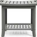 Teak shower bench with Storage Shelf, Shower Stool for Inside Shower, Waterproof Shower Bench Seat, Shower Chair for Inside Shower, Wood Bench, Bathroom Bench (Natural Wood) (Gray Wood)