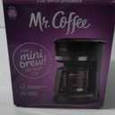 Mr. Coffee 5-Cup Switch Coffee Maker Black: Small Drip Coffee Machine, Electric, Paper Filter, 25 oz Capacity