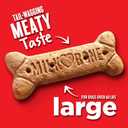 Milk-Bone Original Dog Treats Biscuits for Large Dogs, 10 Pounds (Packaging May Vary) (EXP 03/23/27)