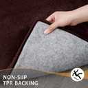 MINIDEAR Bathroom Rugs 24x17 Dark Brown - Thick Memory Foam Bath Mat, Ultra Soft & Plush Fluffy, Non-Slip, Quick Dry, Absorbent Washable Floor Microfiber Mat for Tub, Home Decor Accessories