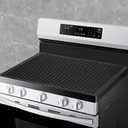 Stove Top Covers for Gas Burners - 36" x 21" Silicone Stove Mat for Electric Stove, Stove Guard Silicone Mats for Kitchen Counter Heat Resistant Glass Cooktop Cover,Dish Drying Mats for Kitchen-Black
