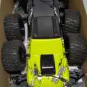 AMORIL 1/10 RTR Brushless Fast RC Cars for Adults,Max 50mph Hobby Electric Off-Road Monster Truck,Waterproof High Speed RC Car 4WD Remote Control Car with 3S Lipo,Green