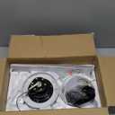 Ceiling Fans with Lights - 42 Inch Low Profile Ceiling Fan with Light and Remote Control, Reversible, 3CCT Dimmable, Noiseless, White Small Flush Mount Ceiling Fan for Bedroom Indoor/Outdoor