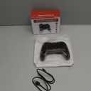 Wireless RGB Controller, Full Motion Control Gamepad, Customizable Paddle Buttons, Rechargeable Battery, Translucent