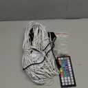 100FT Permanent Outdoor RGB Lights - Waterproof Smart LED Eaves Lights with App/Remote Control, Music Sync & DIY Scenes, Perfect for Christmas, Halloween, Parties & Daily Decor, Ideal for House Roof