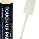 2 x RACOONA Paint Pen,Car Accessories Touch Up Paint Pen,Car Paint Scratch Repair,Car Scratch Remover Pen,Touch Up Paint Pen for Cars,Car Touch Up Paint Pen,Deep Scratches for All Types of Cars (Pearl White)